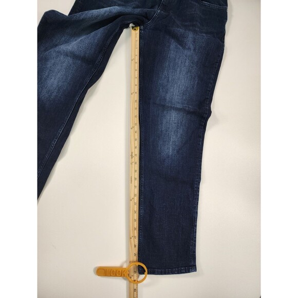 Banana Republic Jeans Mens 34x32 Slim Fit Dark Blue - Picture 7 of 10